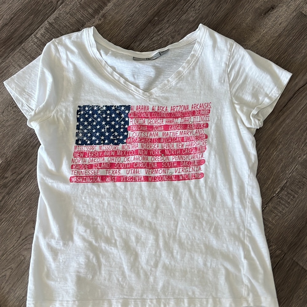 American flag t-shirt